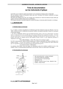 doc. instruments d`optique - Sciences physiques et chimiques en TS