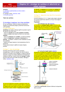 Chapitre 19 : stratégie de synthèse et sélectivité en chimie organique