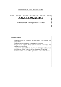 II. Cahier des charges
