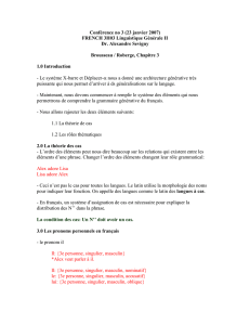 Conf no 3, 24 janvier, [cas et rôles thématiques]