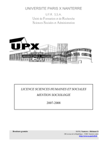 Brochure gratuite UPX Nanterre - Bâtiment D