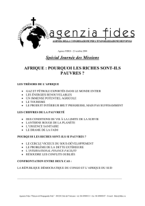 AFRIQUE - Agenzia Fides