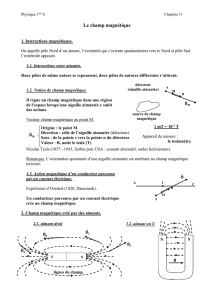 Champs magnétiques