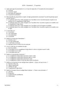 QCM Grammaire-1