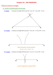 LES TRIANGLES