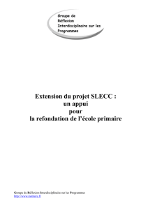 Projet SLECC