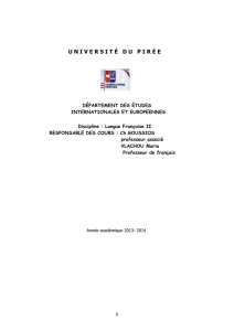 2 SEMESTRE NOTES UNIVERSITAIRES