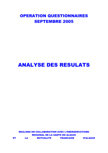 Analyse des questionnaires connaissances - ac