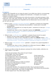 L`imparfait