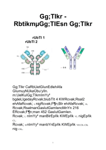anticorps – reaction antigene anticorps