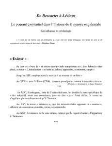 Existentialisme 1 - Groupe d`étude sur l`intersubjectivité