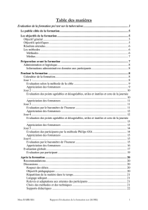 Les objectifs de la formation - Programme National (RDC) de lutte