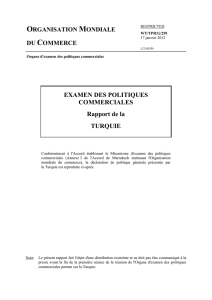 ii. politique commerciale