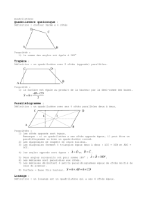 Quadrilatères