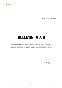 Bulletin MAO n° 96