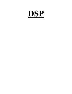 DSP - PolytechGii