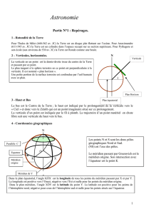 1 - Rotondité de la Terre