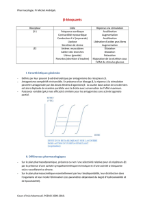 II. Différences pharmacologiques