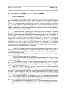 ii. r&eacute;gimes du commerce et de l`investissement