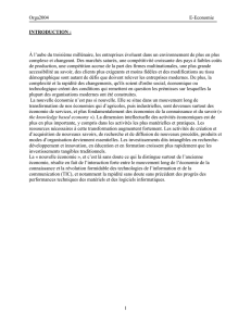 a. Nouvelle économie