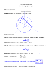 Modèle mathématique.