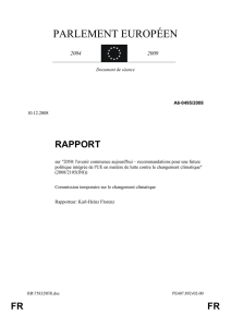Joint Parliamentary meeting on Climate change and climate change