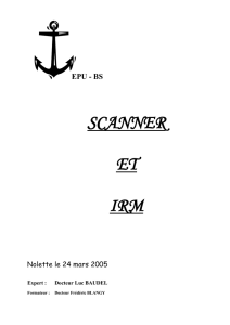 Scanner - IRM 2005