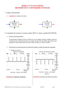 tp hacheur (synthese) - Sciences de l`Ingénieur