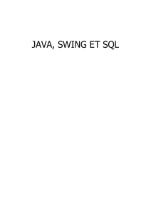 1.2 Structure d`une application à base de Swing