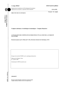 2. Les comptes financiers trimestriels de l`Union monétaire