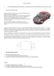 Cas du circuit RL