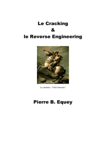Le Cracking - Pierre Equey