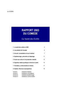 rapport - Comede