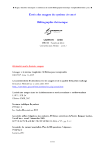 Généralités sur le droit des usagers - Ministère des Affaires sociales