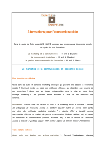 Cycle de trois formations - Saw-B