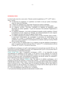 1 - INTRODUCTION Le terme le plus exact de ce cours serait « l