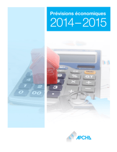 Prévisions économiques 2014-2015