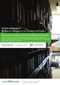 Dossier pédagogique: « L`Islam en Belgique et sur