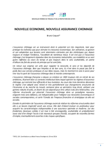 Nouvelle économie, nouvelle assurance chômage