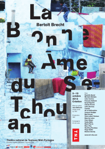 Bertolt Brecht - Théâtre National de Toulouse