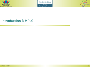 Introduction à MPLS