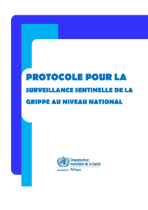 protocole pour la - World Health Organization