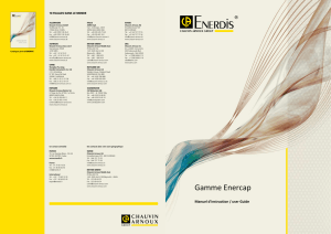 Gamme Enercap