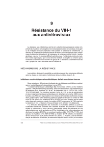9 Résistance du VIH-1 aux antirétroviraux - TRT-5