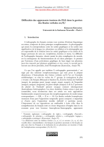 Difficultés des apprenants iraniens du FLE dans la gestion des