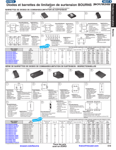 BOURNS TVS Diodes and Arrays