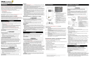 Introduction Caractéristiques Installation du chargeur