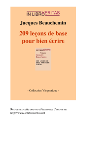 209 leçons de base pour bien écrire