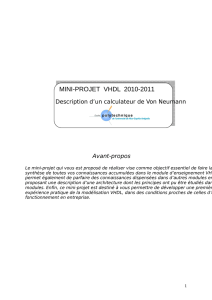 mini-projet vhdl 2010-2011