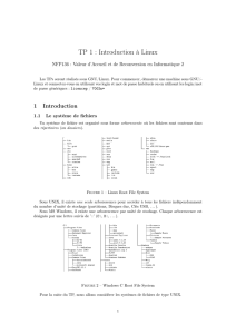 TP 1 : Introduction à Linux